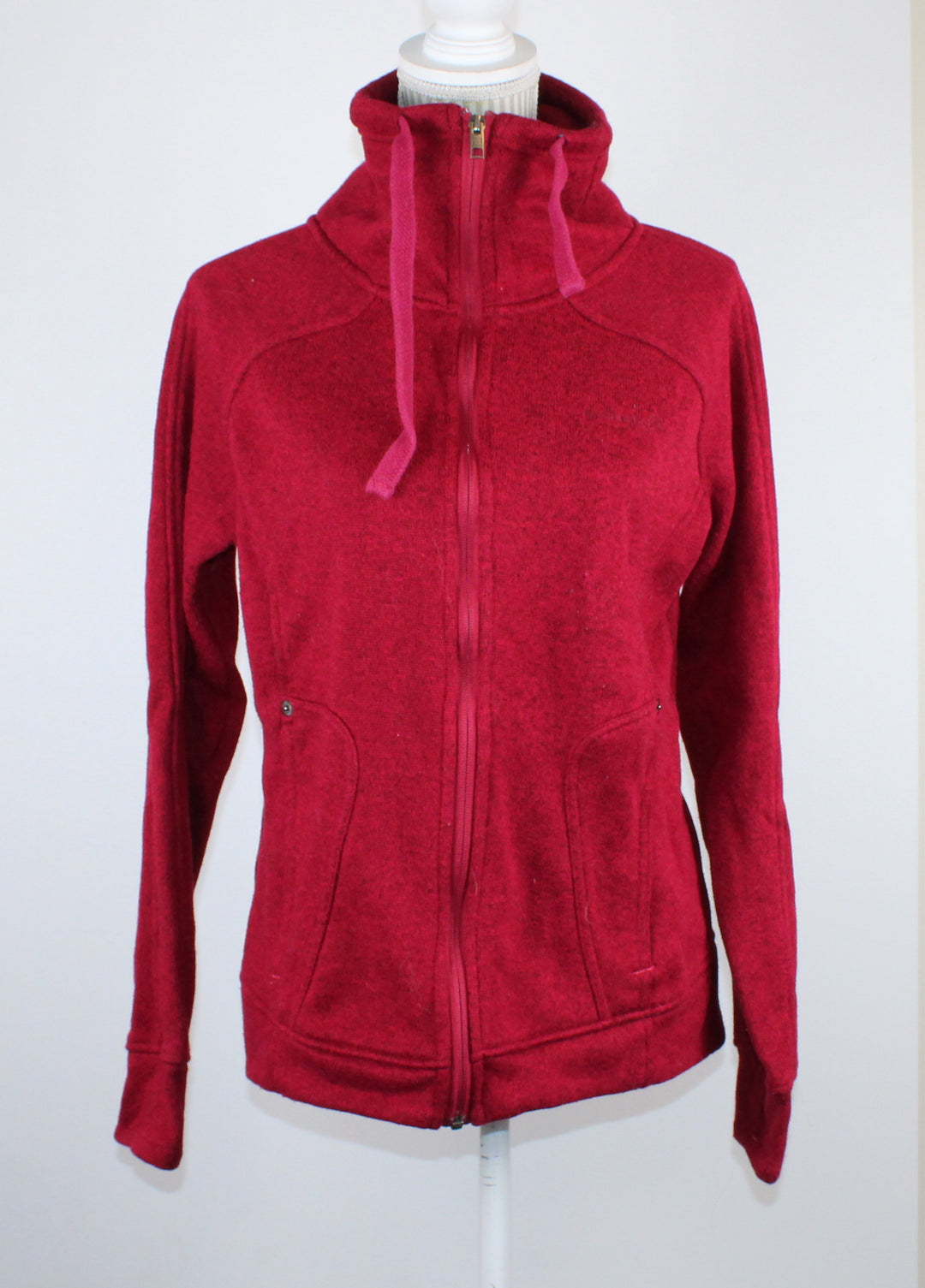 AVALANCHE THICK SWEATER MAROON LADIES LARGE EUC