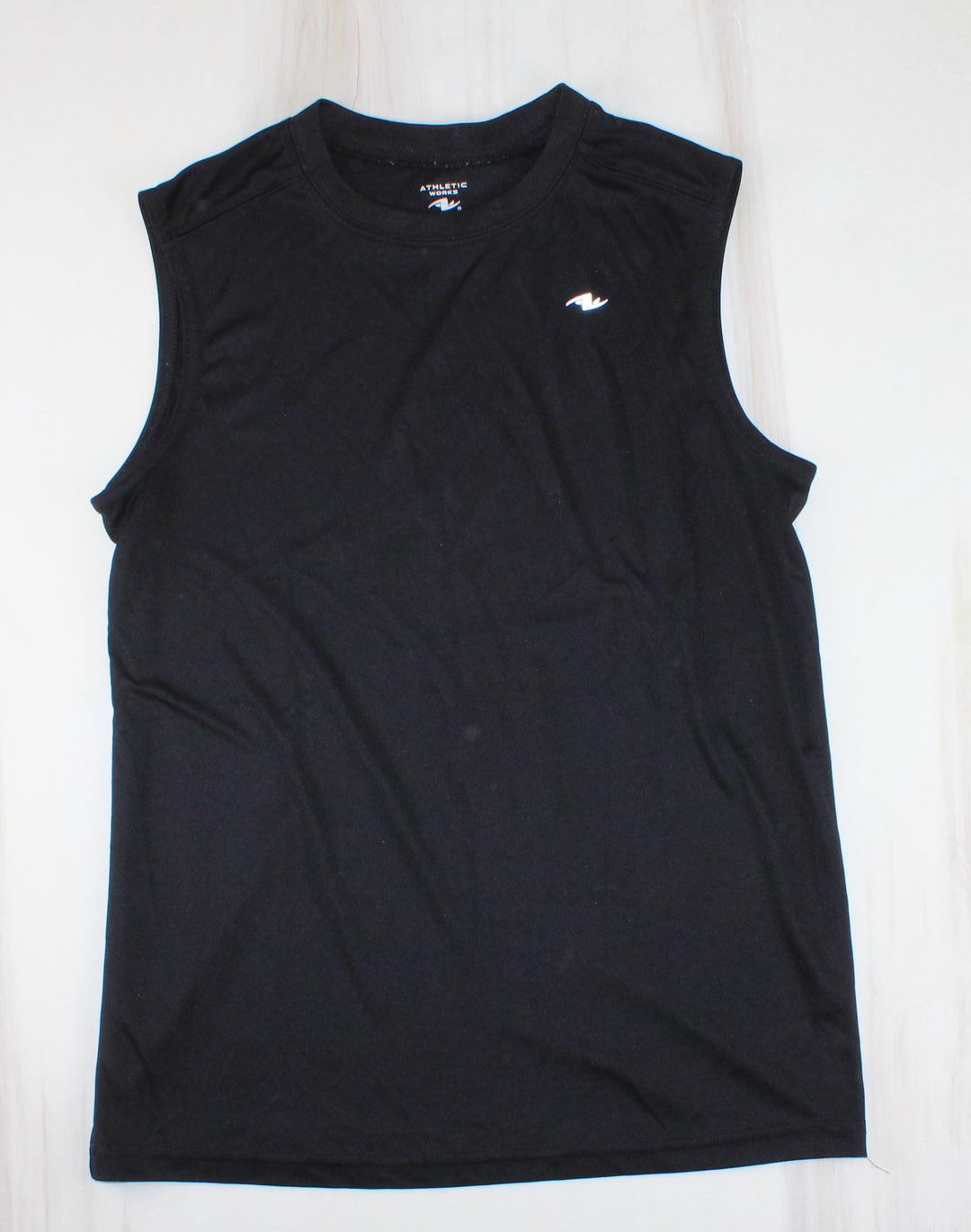 ATHLETIC WORKS BLACK TOP 14/16Y EUC