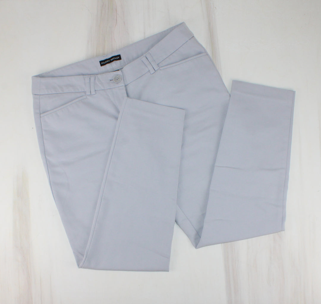 HILARY RADLEY LIGHT GREY PANT LADIES SIZE 6 EUC