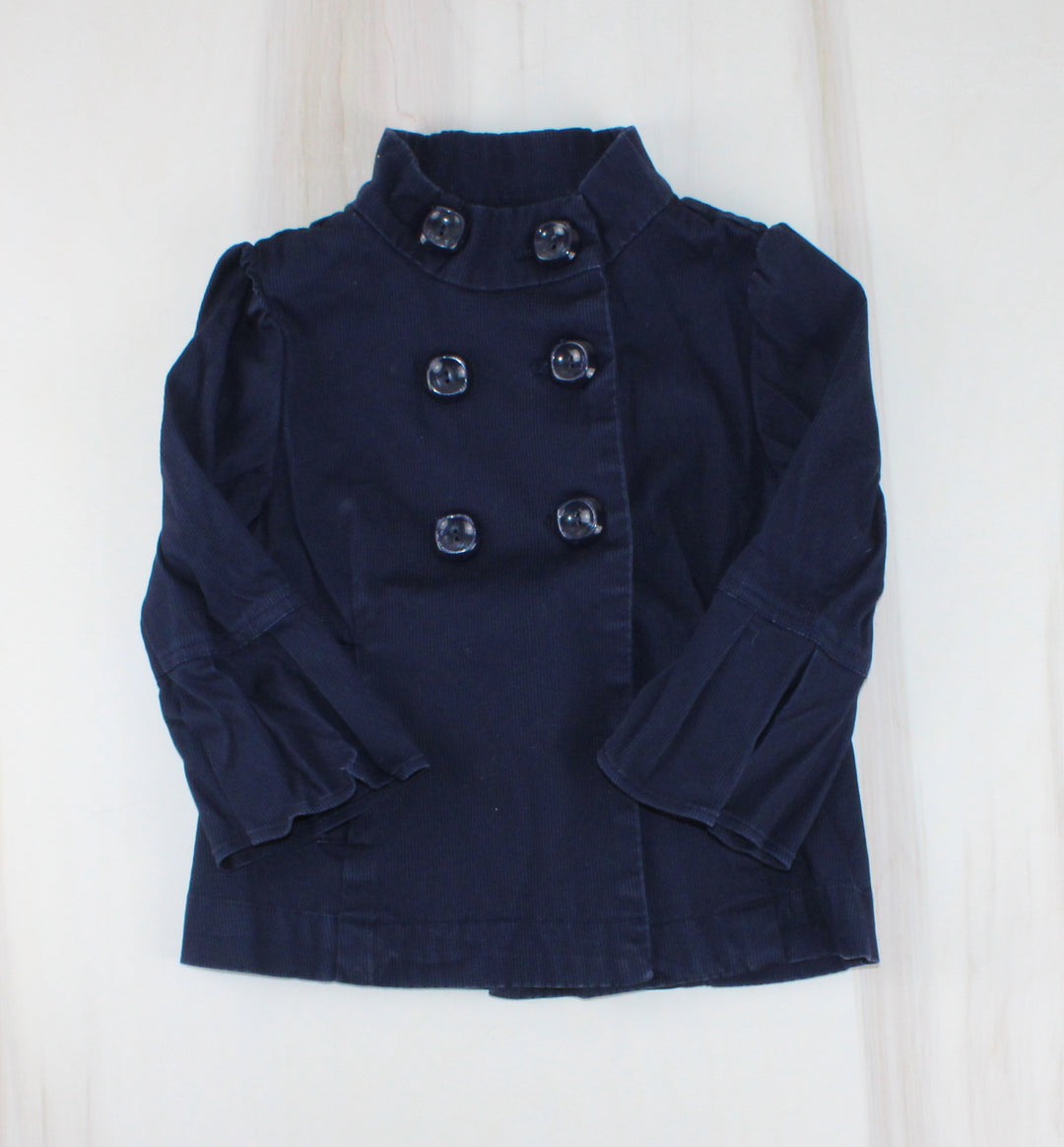 OLD NAVY DARK BLUE SPRING/FALL JACKET YSMALL EUC