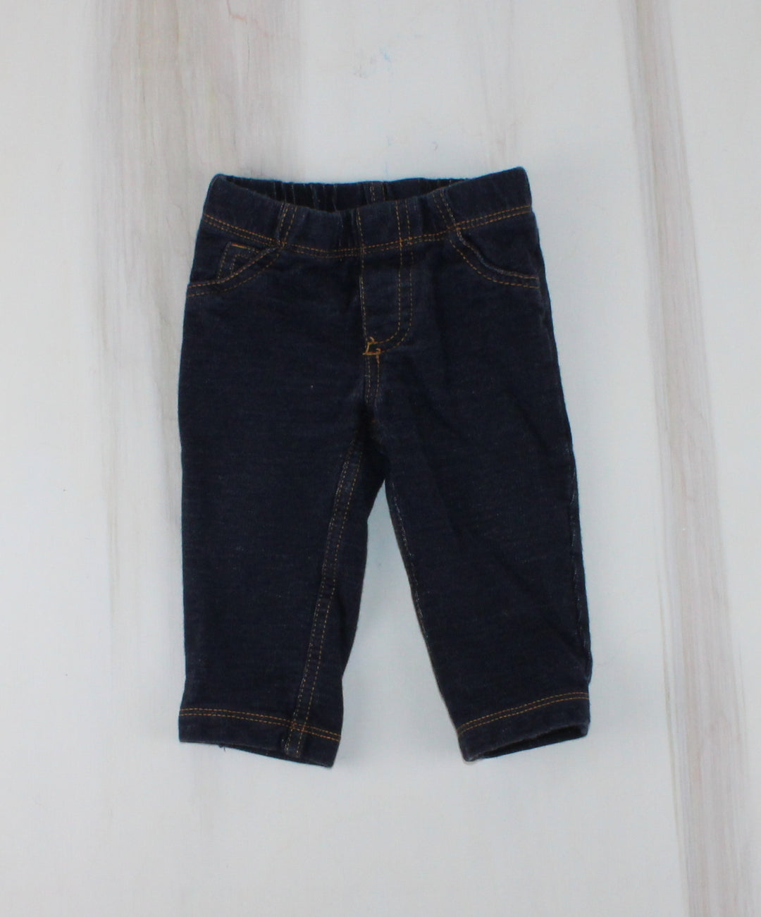 CARTERS STRETCH JEANS 6M EUC