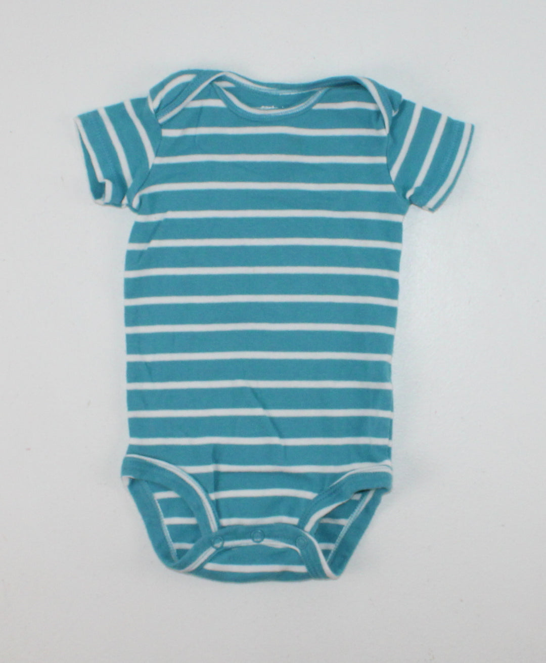 CARTERS STRIPED ONESIE 6M EUC