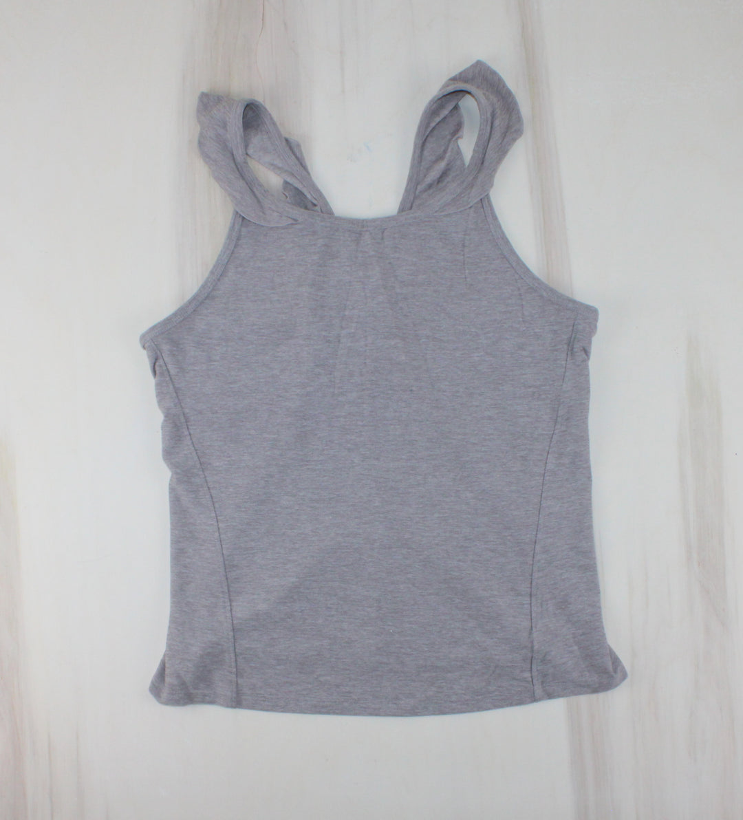 OLD NAVY ACTIVE GREY TANK 14Y EUC