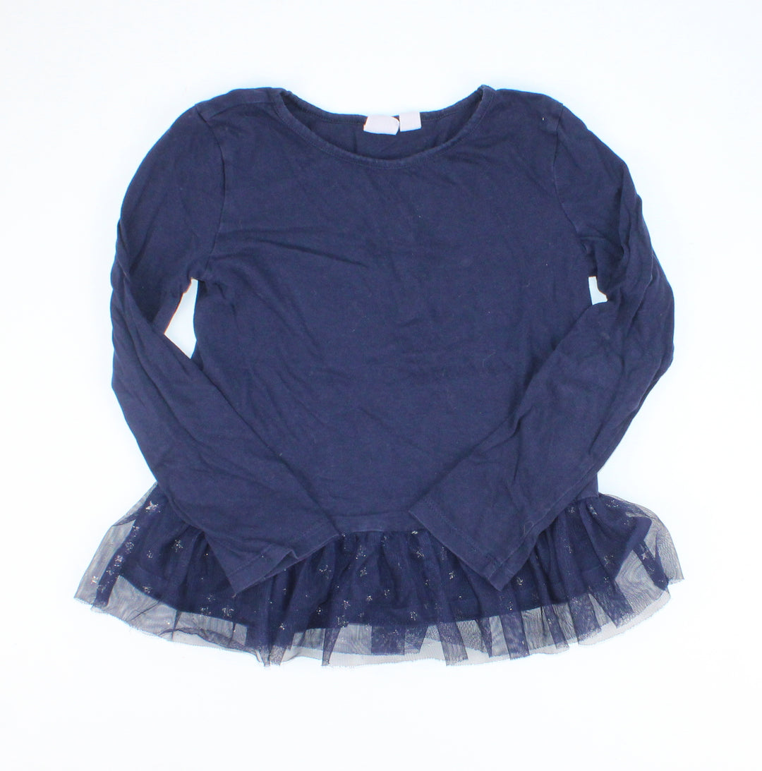 GAP NAVY TOP YOUTH SMALL VGUC