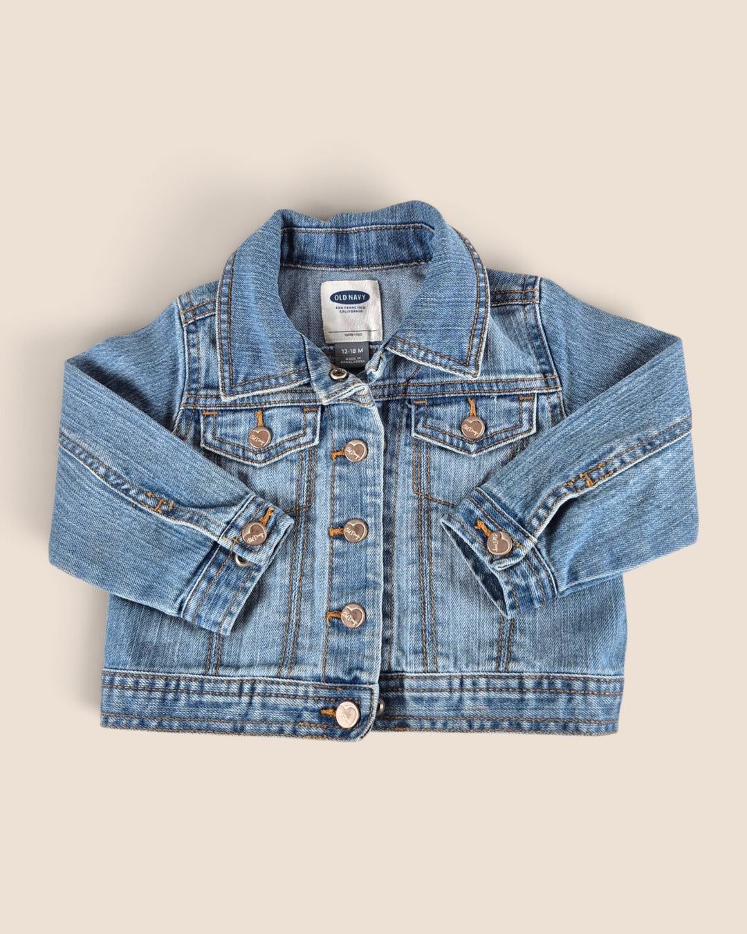Pre-Loved Old Navy Denim Jacket Girls 12-18M | Betty’s Marketplace