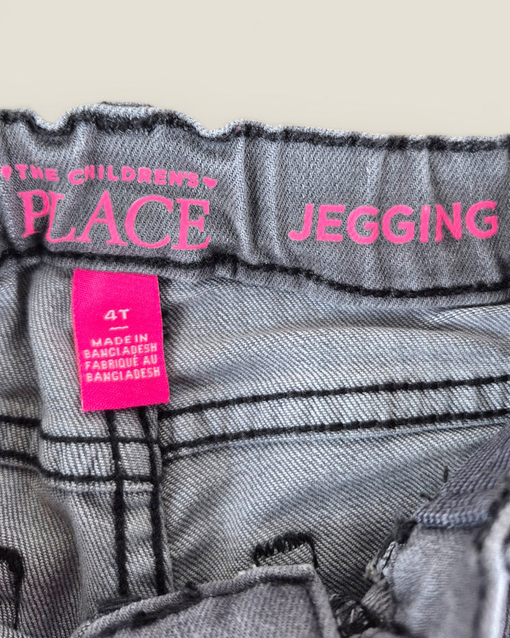 Pre-Loved Children's Place Grey Jeggings Girls 4Y | Betty’s Marketplace