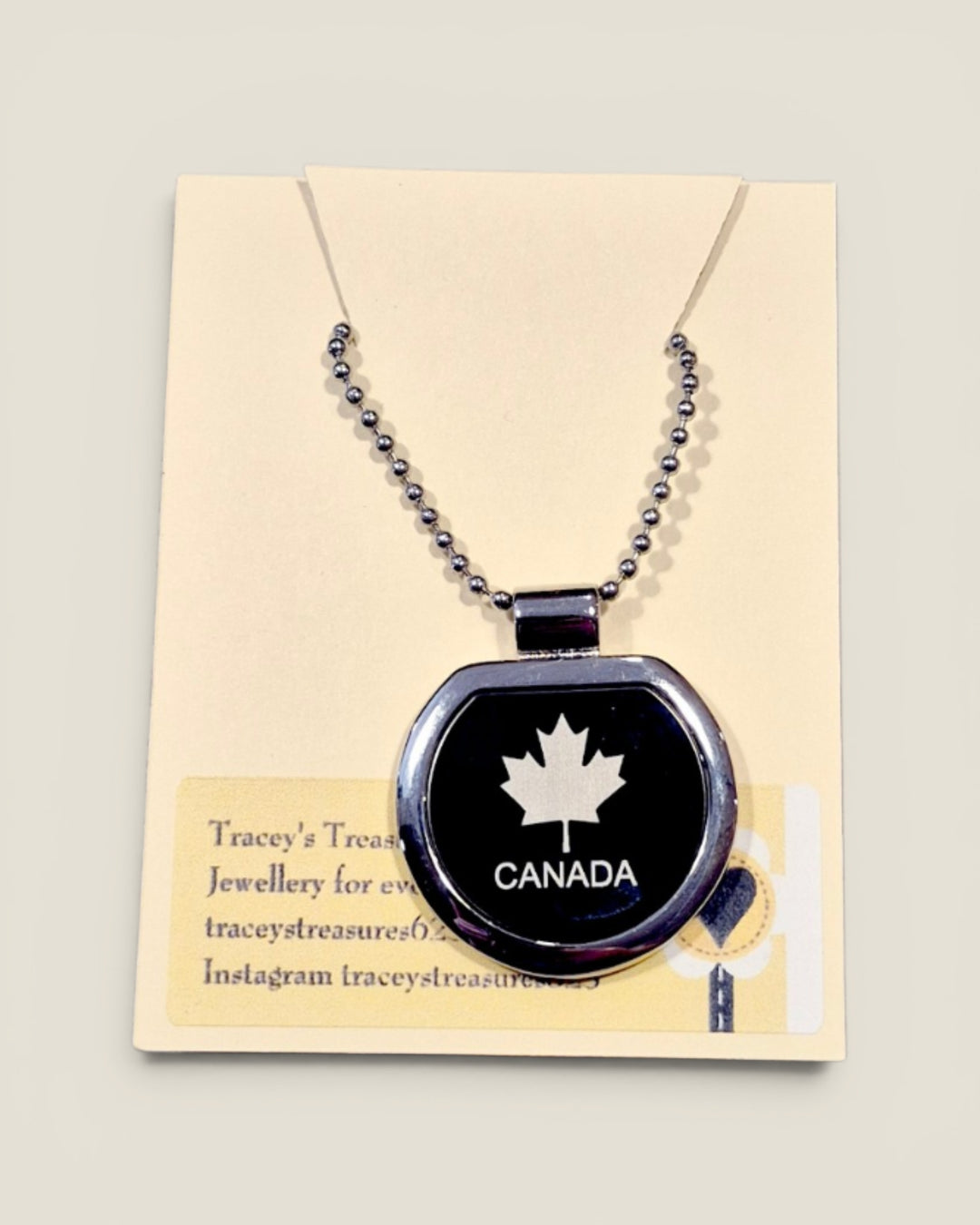 Tracey's Treasures, Necklaces, Canada Collection