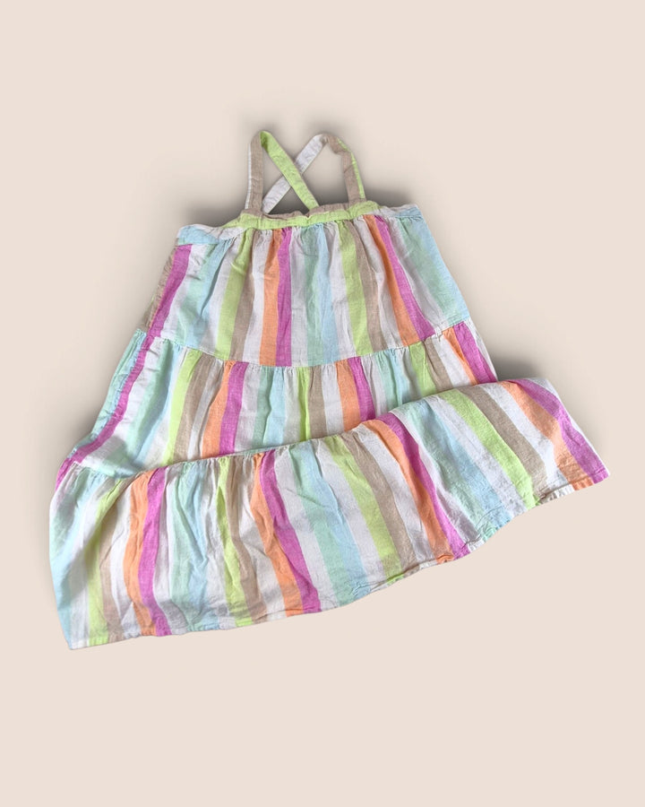 Pre-Loved Gap Pastel Striped Tank Dress Girls XXL | Betty’s Marketplace