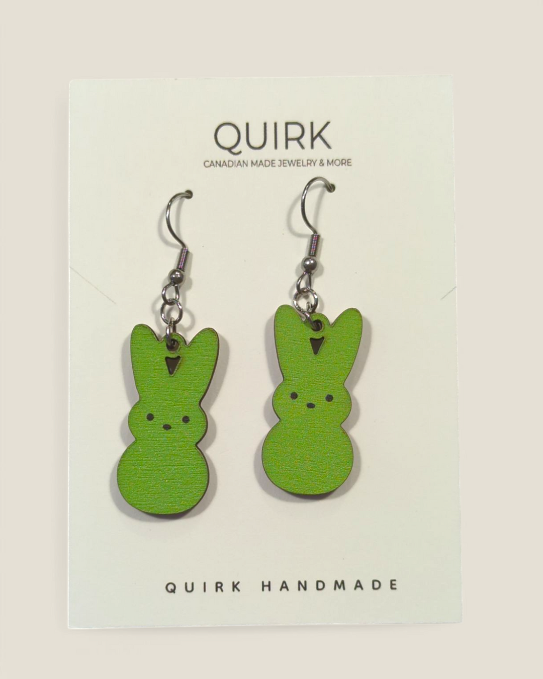 Quirk Handmade Jewelry, Easter Themed Dangle Earrings