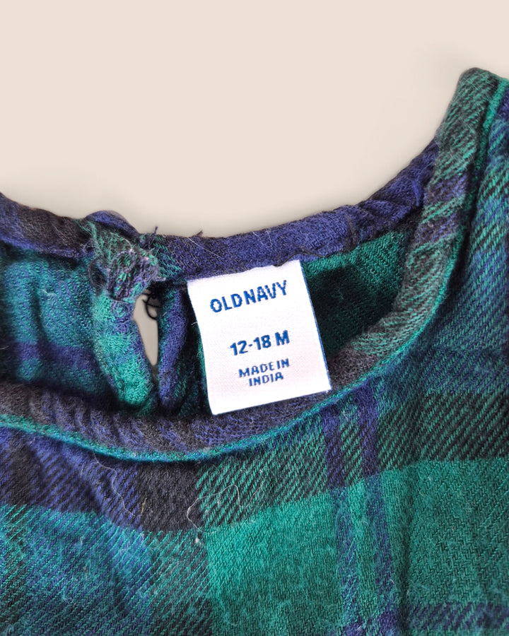 Pre-Loved Old Navy Plaid Dress Girls 12-18M | Betty’s Marketplace
