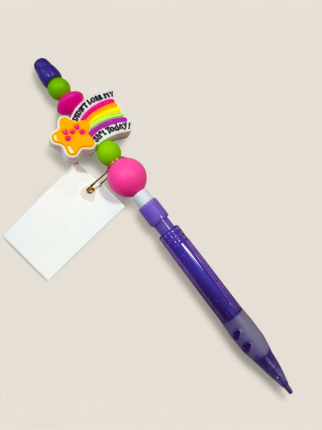 Silicone Bead Click Pencils