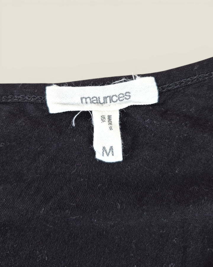 Pre-Loved Maurices Black Floral Cami Top Ladies Medium | Betty’s Marketplace