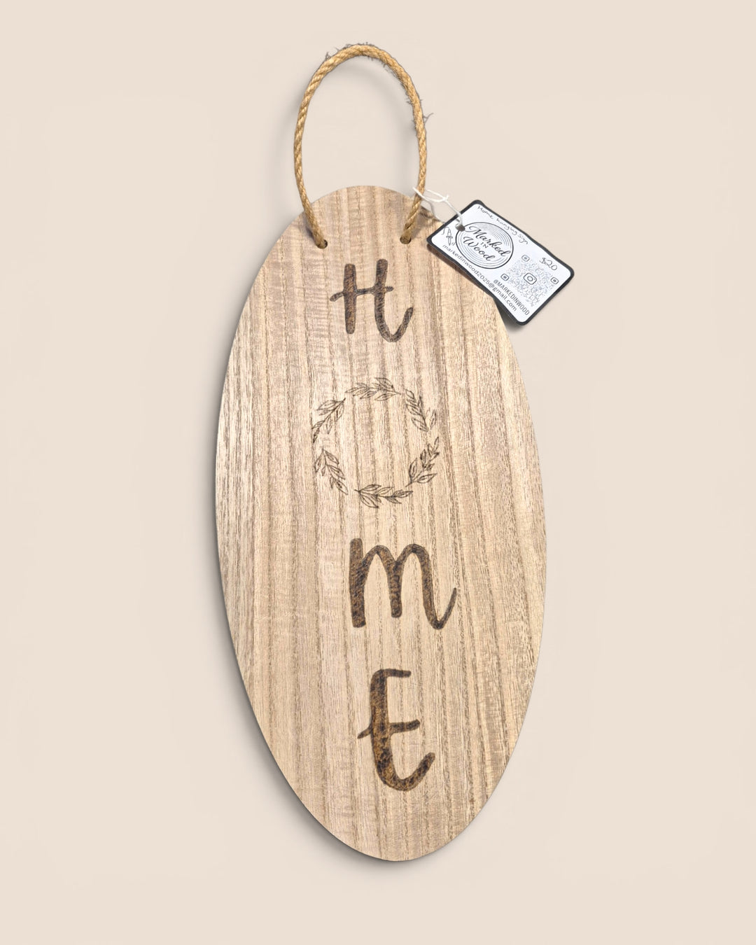 Marked In Wood, Wood Burnt Home Decor & Signs