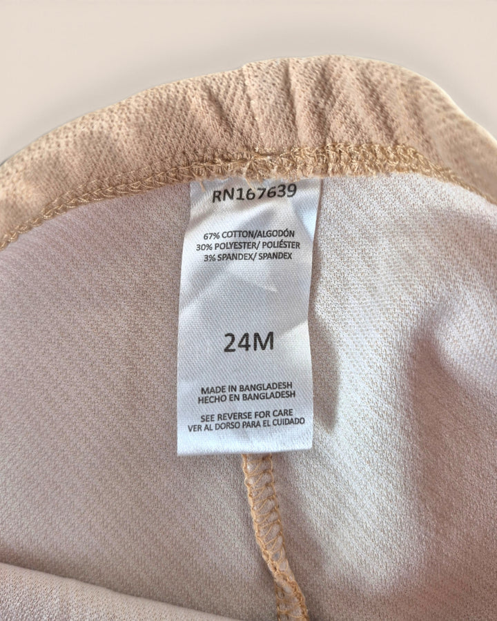 Pre-Loved Tan Bell Bottom Pants Girls 2Y | Betty’s Marketplace