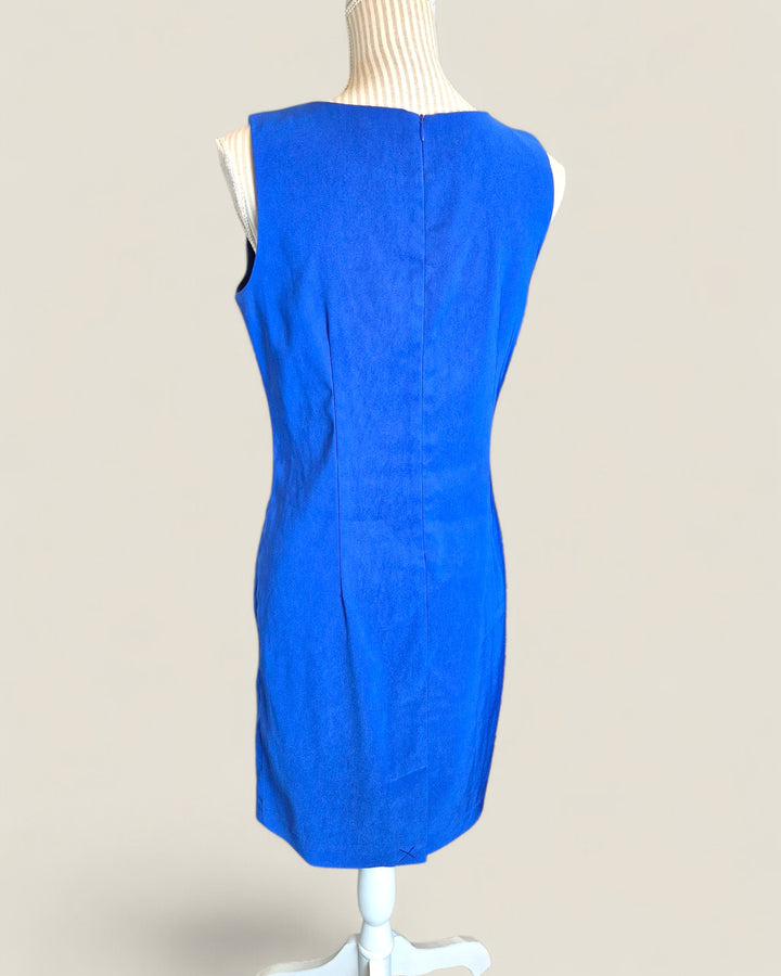 Pre-Loved Mario Serrani Blue Dress Ladies Size 8 | Betty’s Marketplace