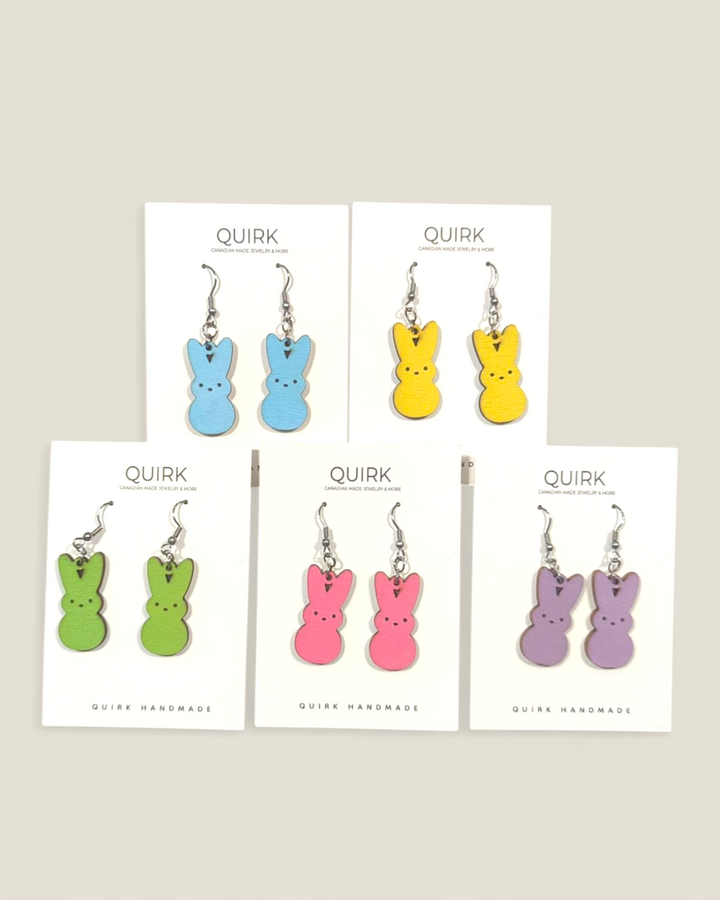 Quirk Handmade Jewelry, Easter Themed Dangle Earrings