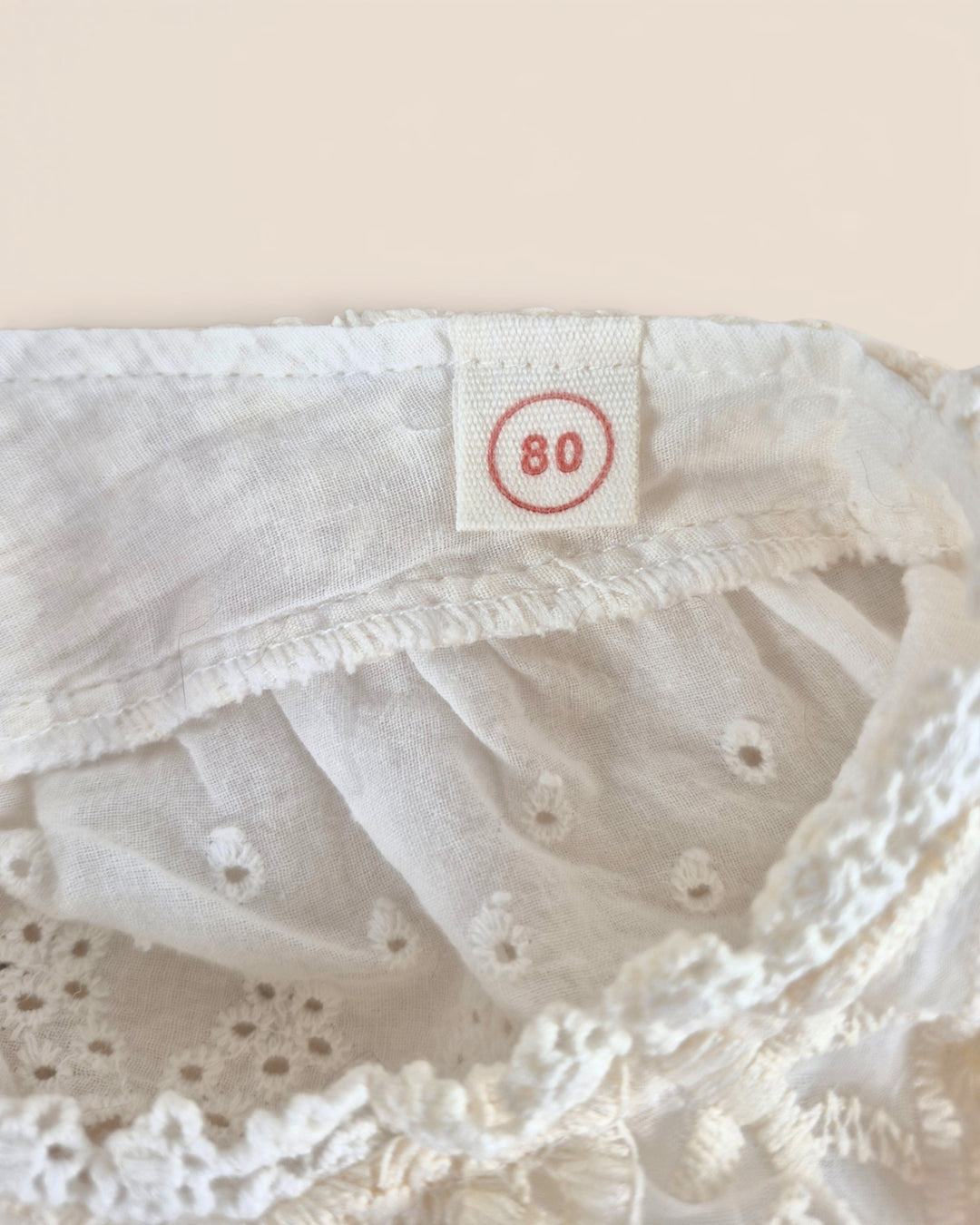 Pre-Loved White Lace & Tule Romper Girls Approx 9-12M | Betty’s Marketplace