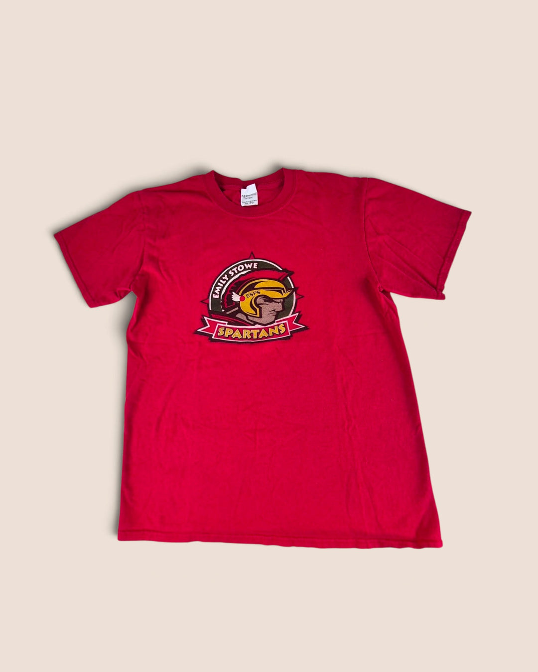 Pre-Loved Emily Stowe Spartans Tee Shirt Youth XL | Betty’s Marketplace