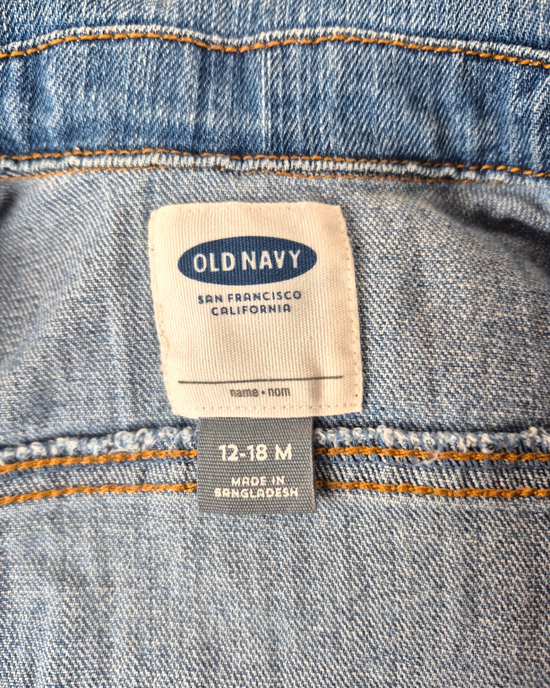 Pre-Loved Old Navy Denim Jacket Girls 12-18M | Betty’s Marketplace