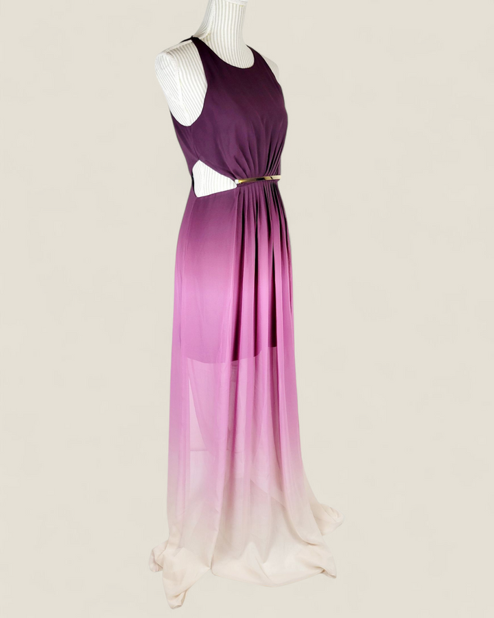 MARCIANO OMBRE PURPLE DRESS LADIES SMALL PRE-LOVED
