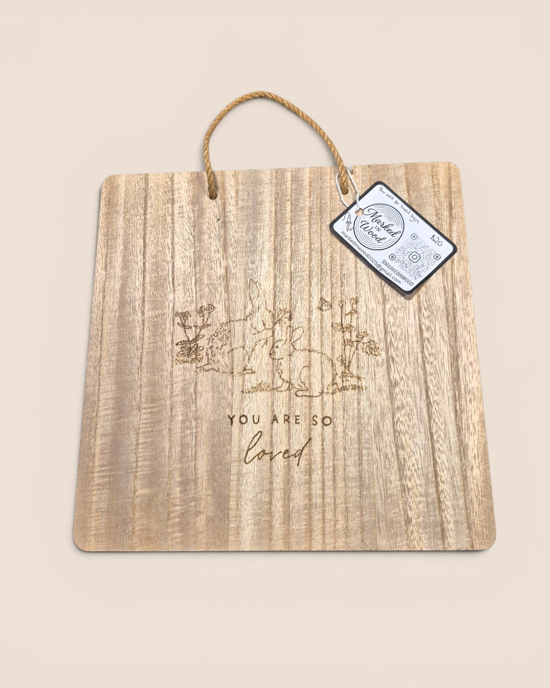 Marked In Wood, Wood Burnt Home Decor & Signs