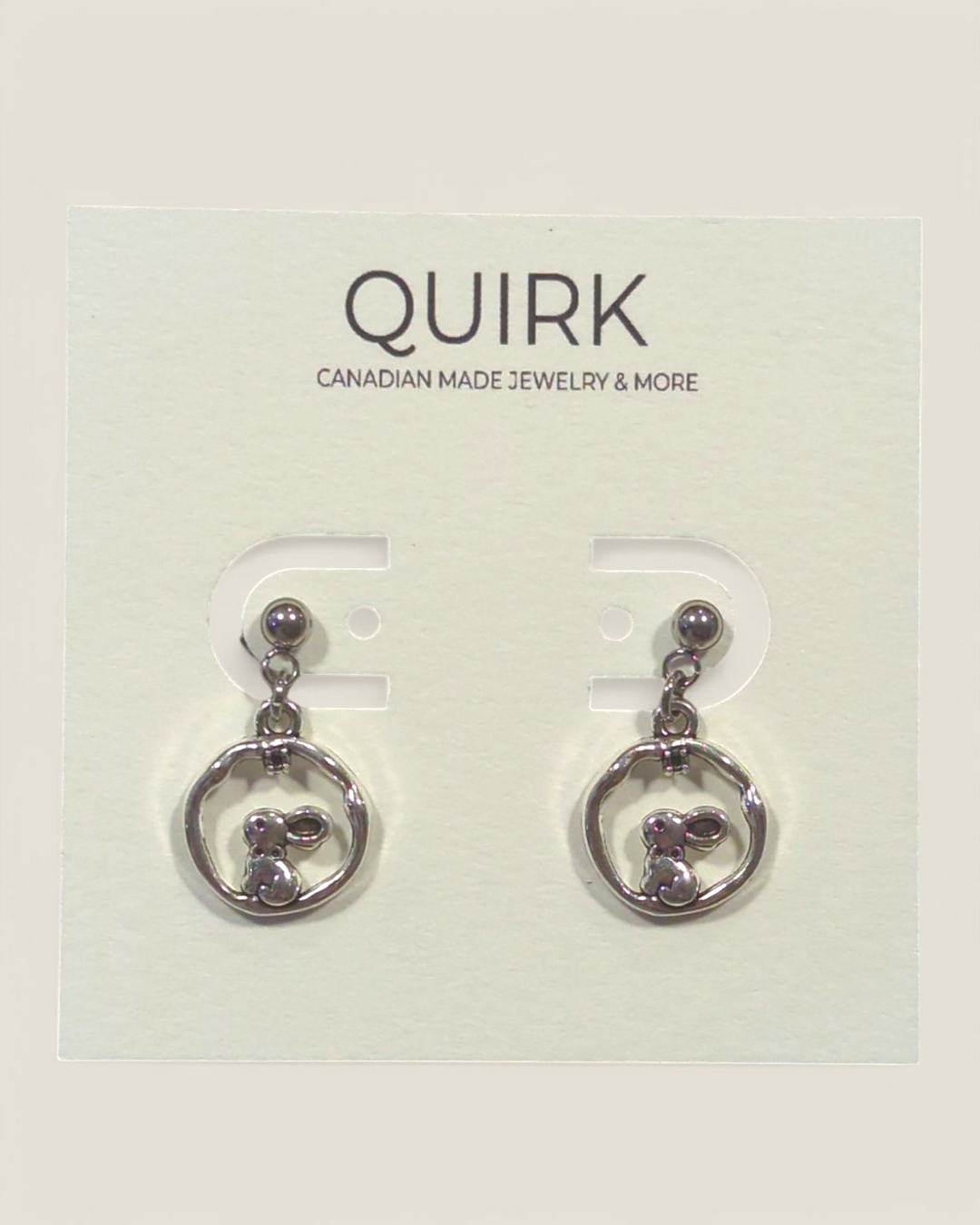 Quirk Handmade Jewelry, Easter Themed Dangle Earrings
