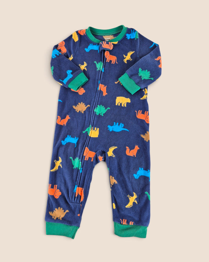 Pre-Loved Carter's Fleece Dinosaur Sleeper Boys 18M | Betty’s Marketplace