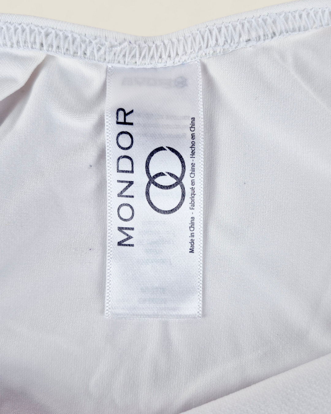 Pre-Loved Mondor White Bodysuit Girls 6-7Y | Betty’s Marketplace