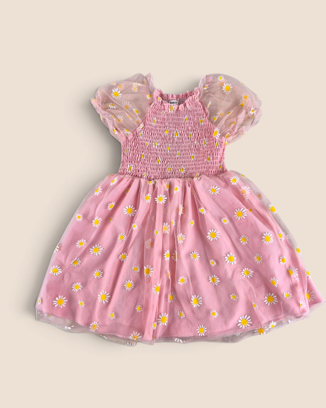 Pre-Loved Shein Pink Daisy Dress Girls 2-3Y | Betty’s Marketplace