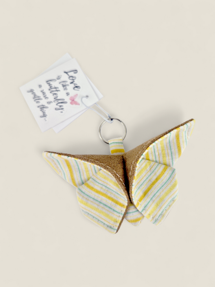 Izzyrai Handmade, Fabric Butterflies With Sticker