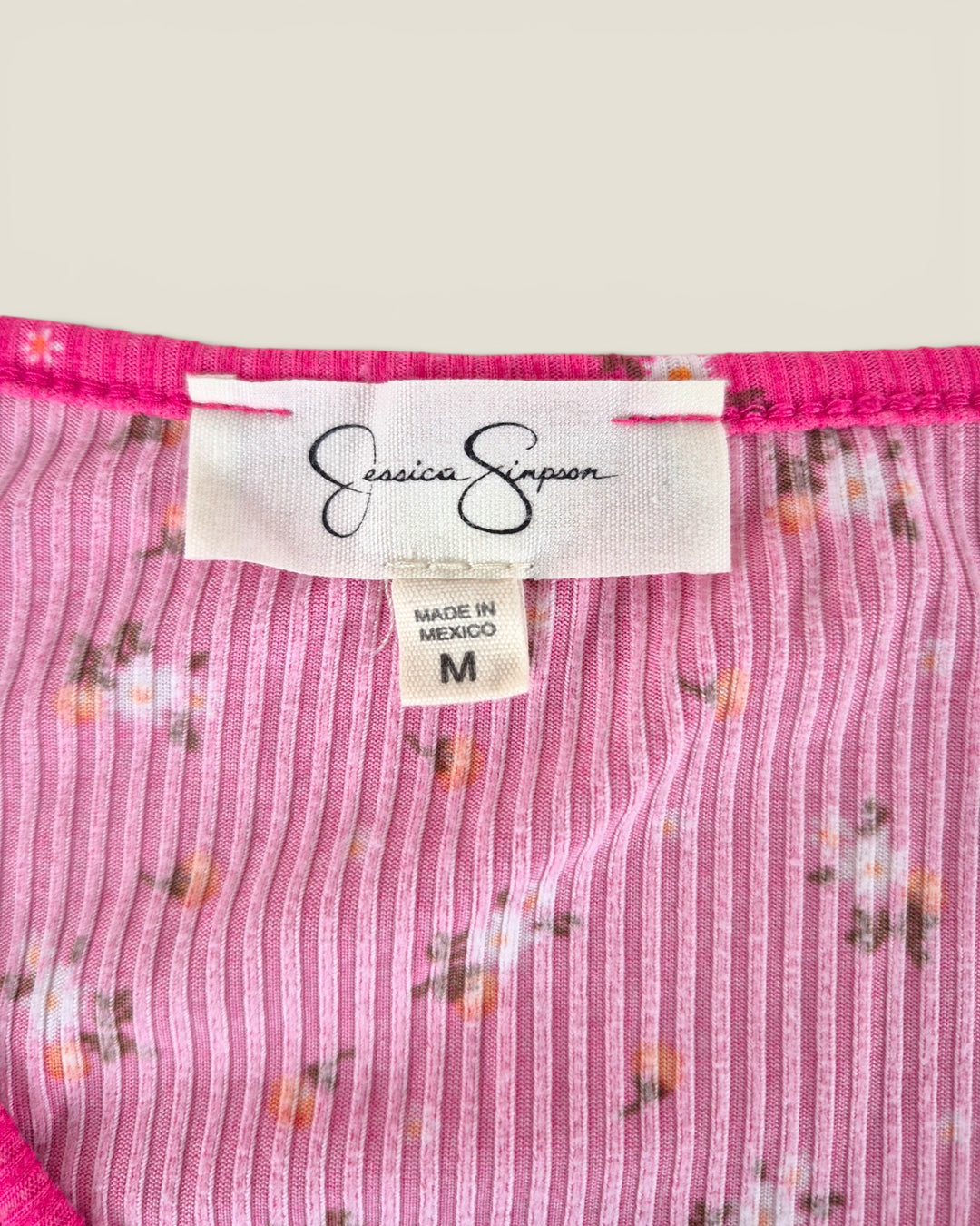 Pre-Loved Jessica Simpson Pink Floral Dress Ladies Medium | Betty’s Marketplace