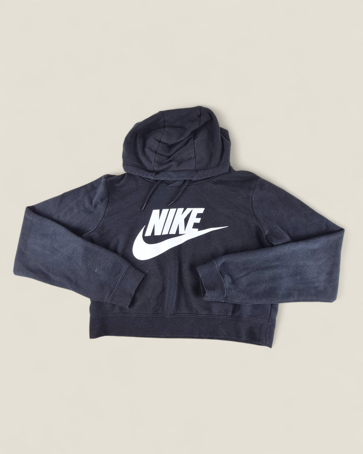 Pre-Loved Nike Black Cropped Hoodie Ladies Small | Betty’s Marketplace