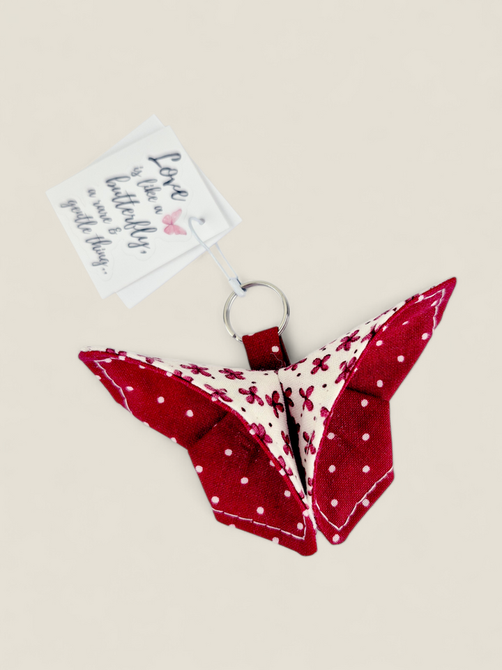 Izzyrai Handmade, Fabric Butterflies With Sticker