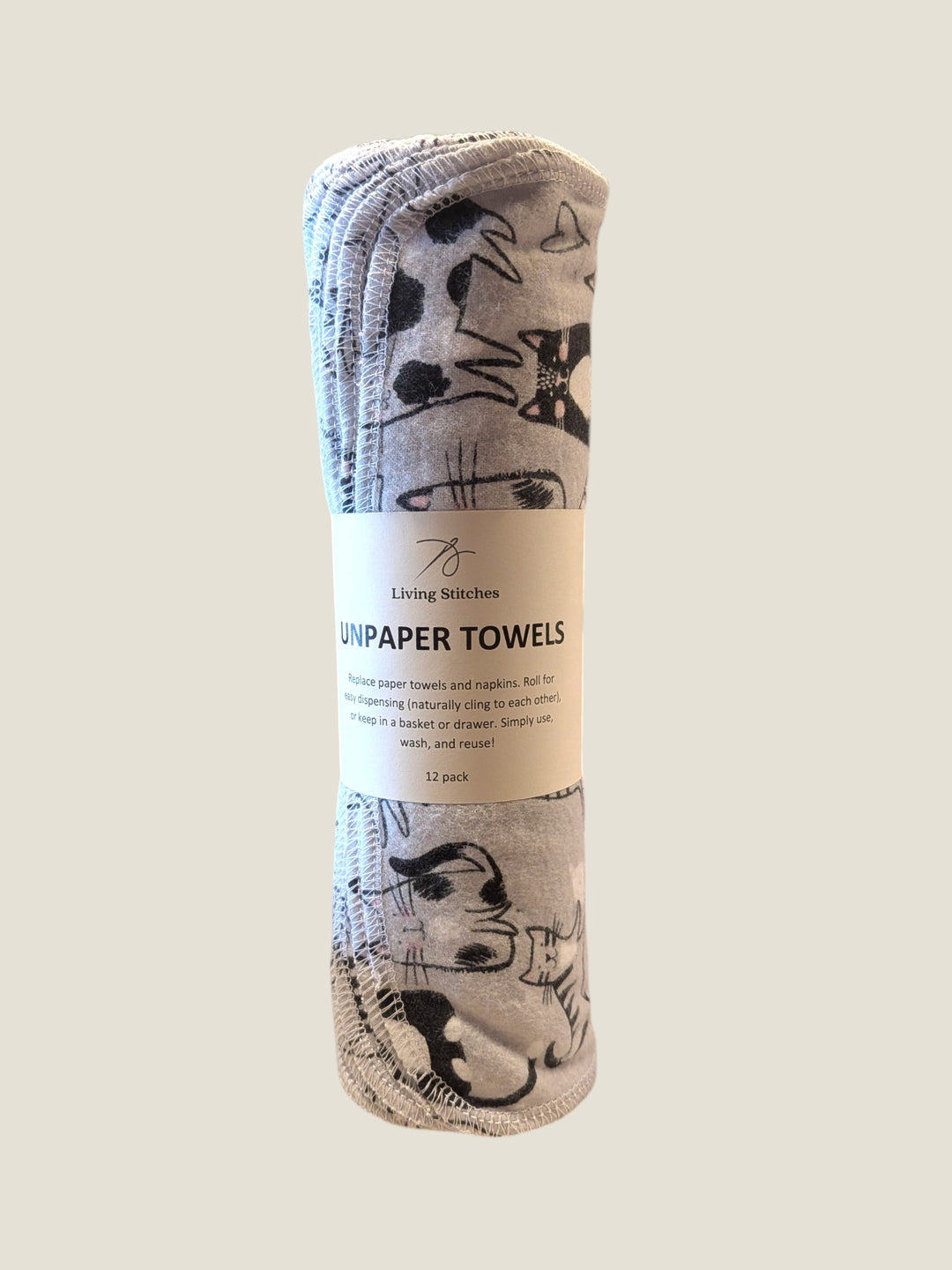 Living Stitches, Reusable UNpaper Towels