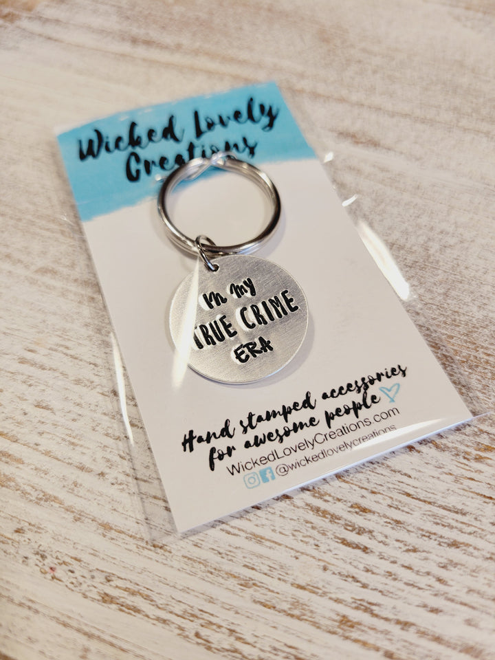 Wicked Lovely Creations, Hand Stamped Keychains