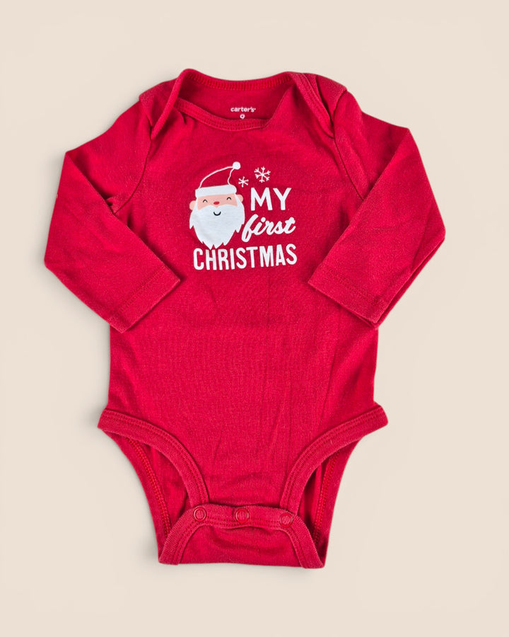 Pre-Loved Carter's First Christmas Onesie 9M | Betty’s Marketplace