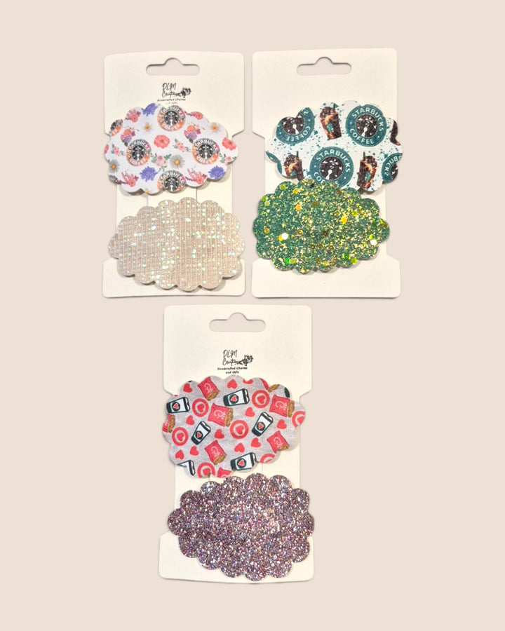 DLM Creations, Large 2 Pack Hair Clips