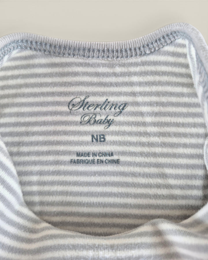 Pre-Loved Sterling Baby Striped Onesie NB | Betty’s Marketplace