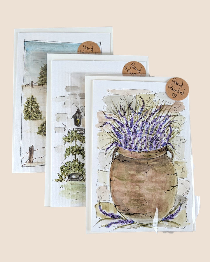 C. Livingstone Art, Hand Painted Greeting Cards