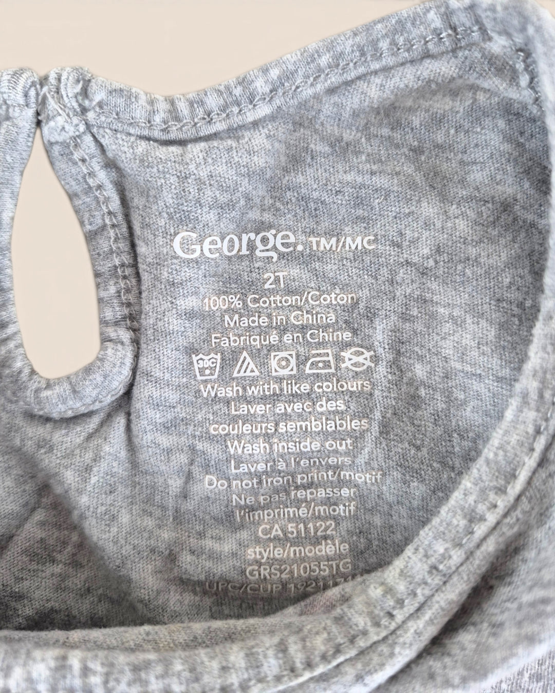 Pre-Loved George Grey Fruit Fiesta Top Girls 2Y | Betty’s Marketplace