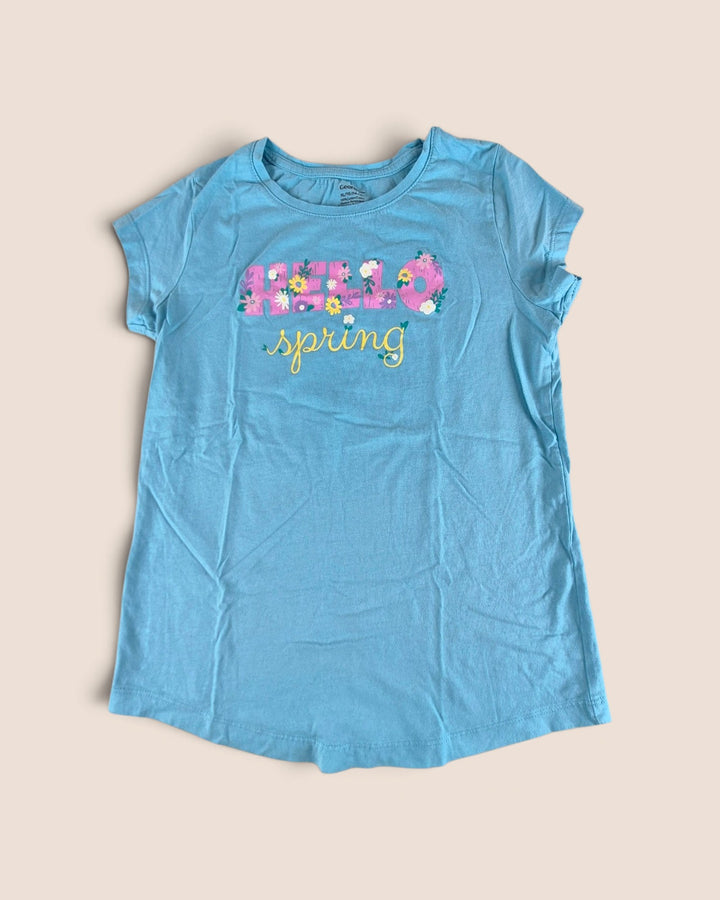 Pre-Loved George "Hello Spring" T Shirt Girls 14-16Y | Betty’s Marketplace