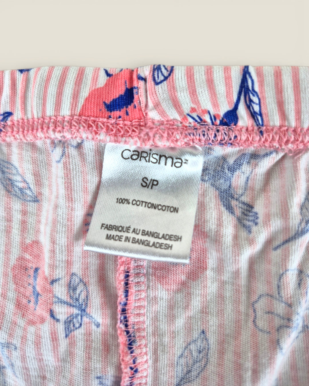 Pre-Loved Carisma Floral Striped Pyjama Bottoms Ladies Small | Betty’s Marketplace