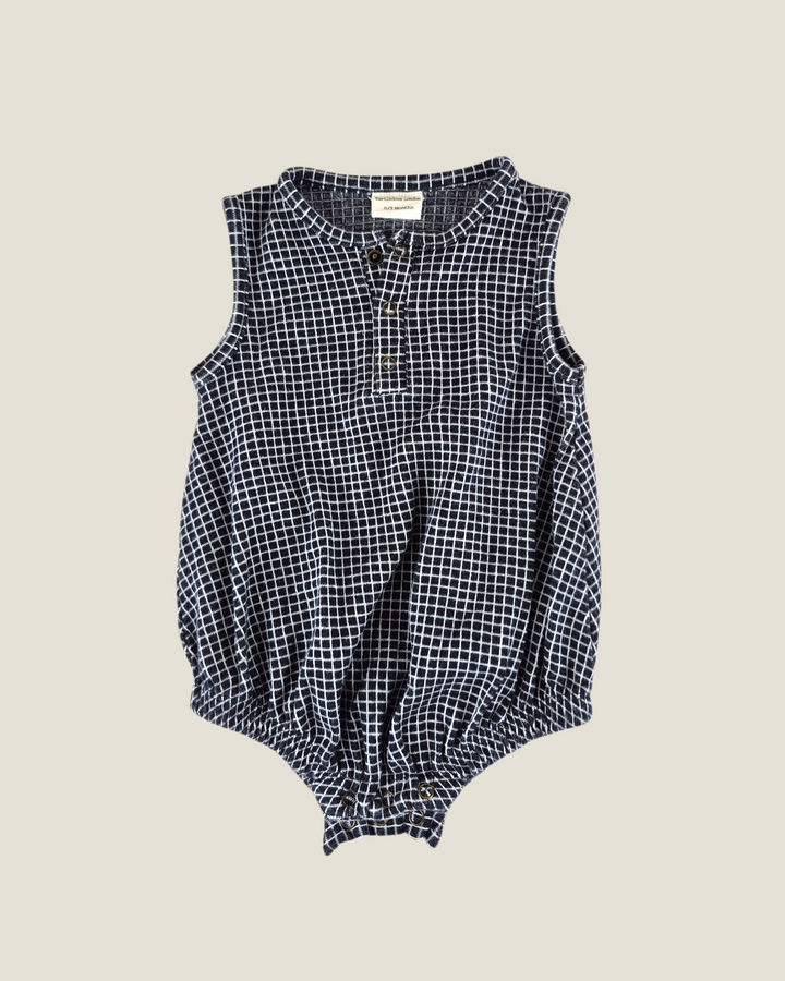 Pre-Loved Turtledove London Checkered Romper 0-3M | Betty’s Marketplace