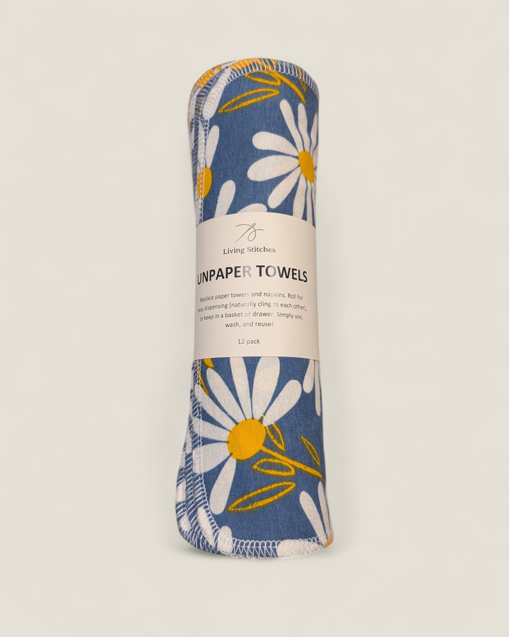 Living Stitches, Reusable UNpaper Towels