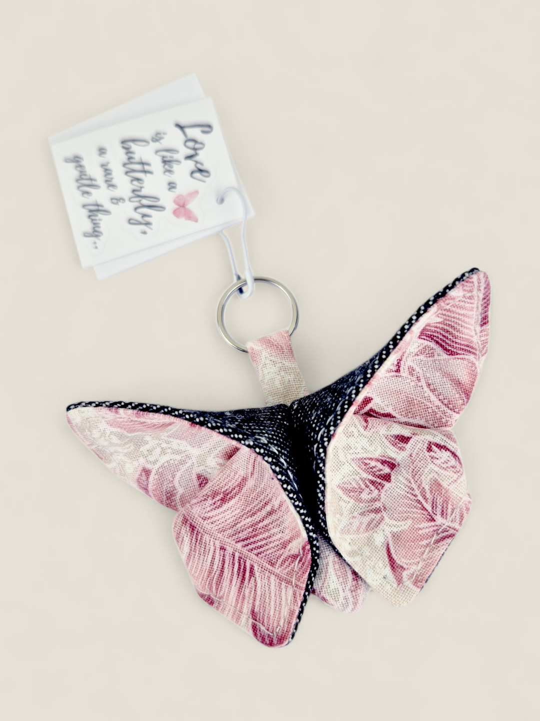 Izzyrai Handmade, Fabric Butterflies With Sticker