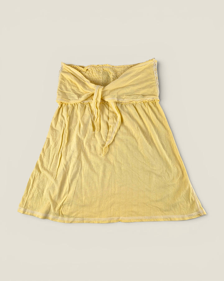 Pre-Loved Campus Crew Yellow Strapless Top Ladies Approx Medium | Betty’s Marketplace