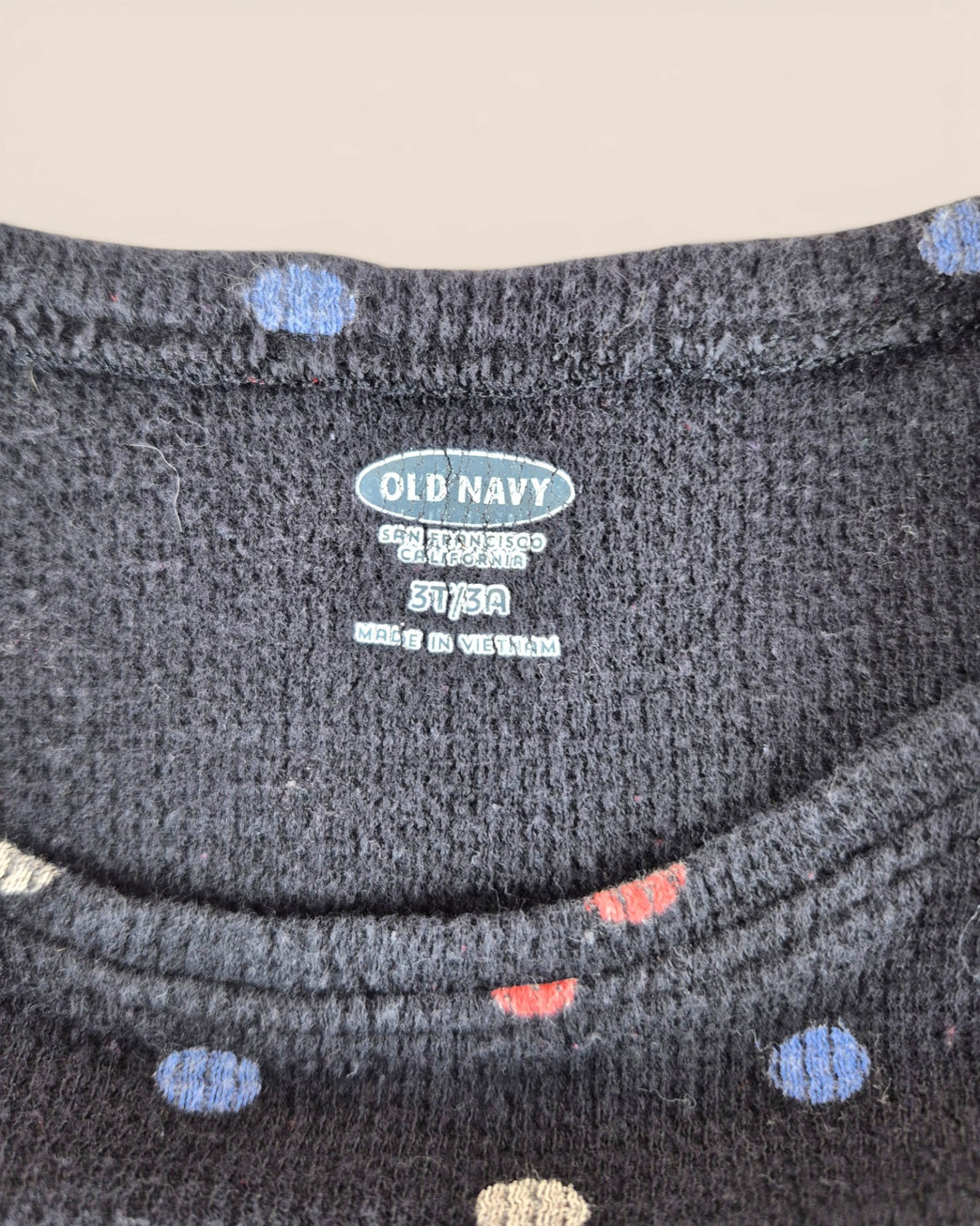 Pre-Loved Old Navy Polka Dot Top Girls 3Y | Betty’s Marketplace