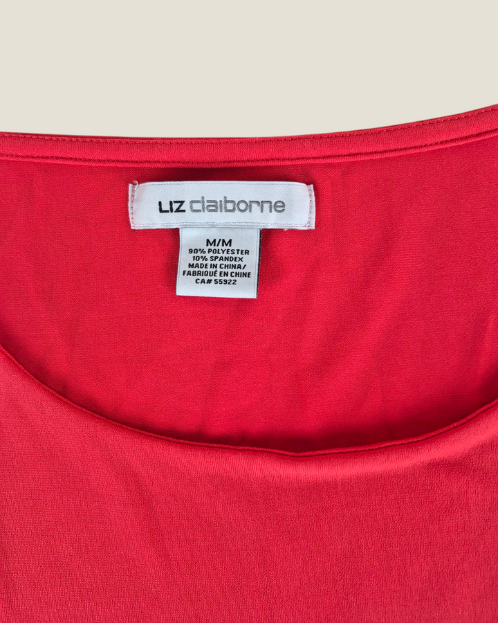 Pre-Loved Liz Claiborne Coral Dress Ladies Medium | Betty’s Marketplace