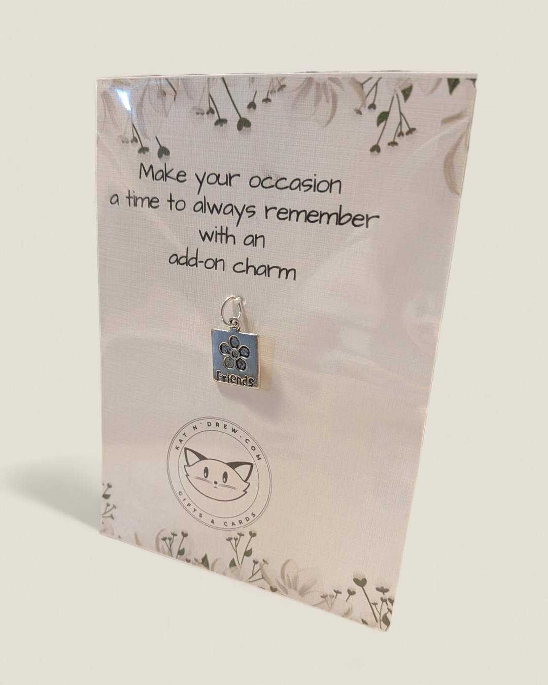 Kat N Drew Cards, Add On Charm & Bracelet Gifts