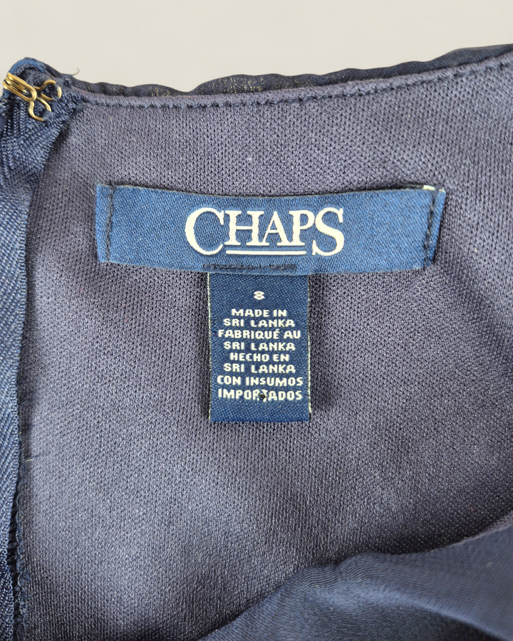 Pre-Loved Chaps Navy Dress Ladies Size 8 | Betty’s Marketplace